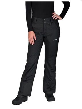 Arctix Women's Black Snow Pants with Subtle Logo
